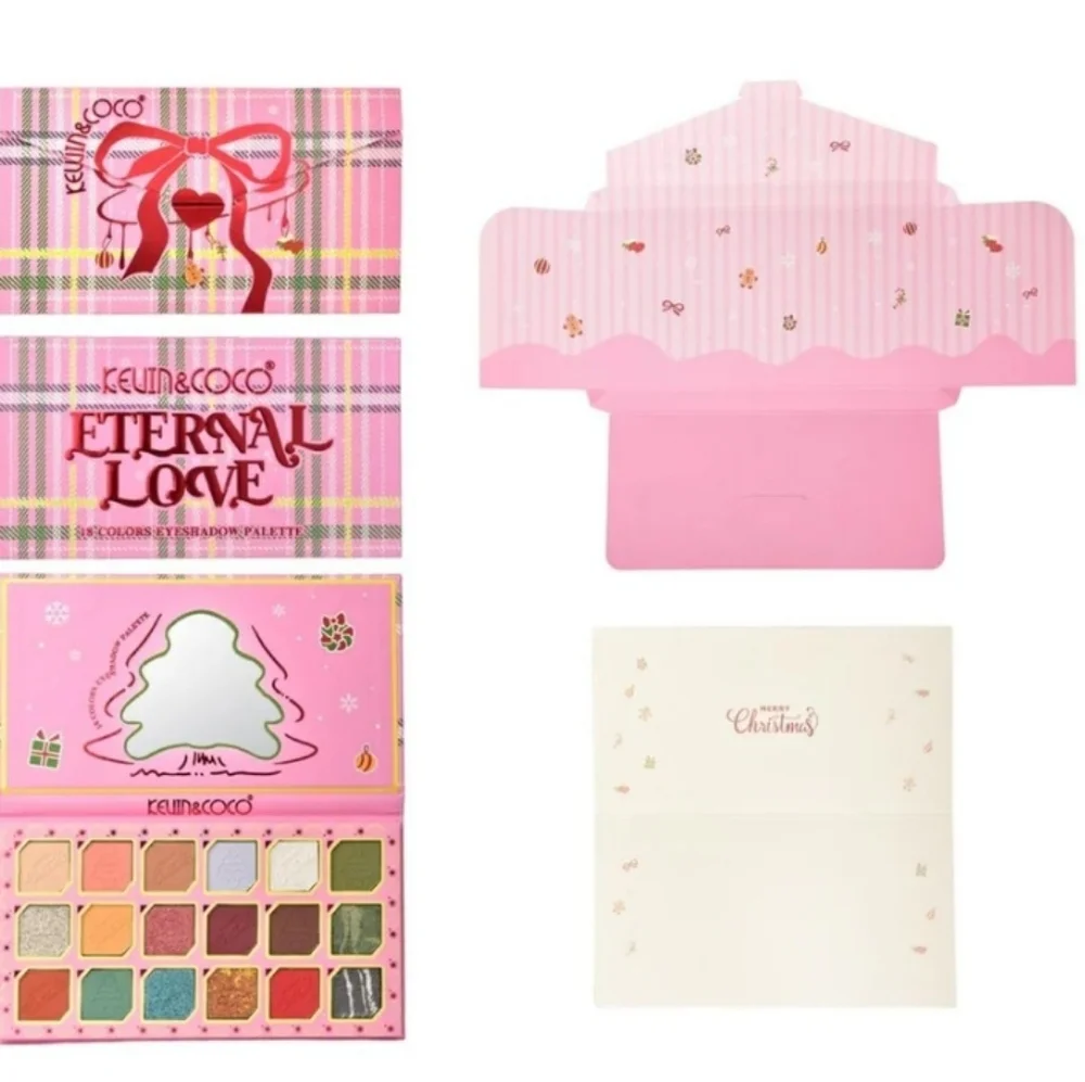 Kevin & Coco Christmas Eternal Love 18-Color Eyeshadow Palette New Sealed